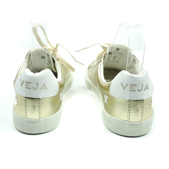Madewell Veja Esplar Low Sneakers Gold Star Shoes - Picture 5 of 8
